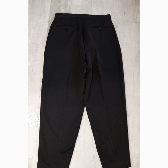 Men's Black Balloon Tapered Dress Slack Single Pleats Size 32x32 ASOS Design NWT - Picture 4 of 5